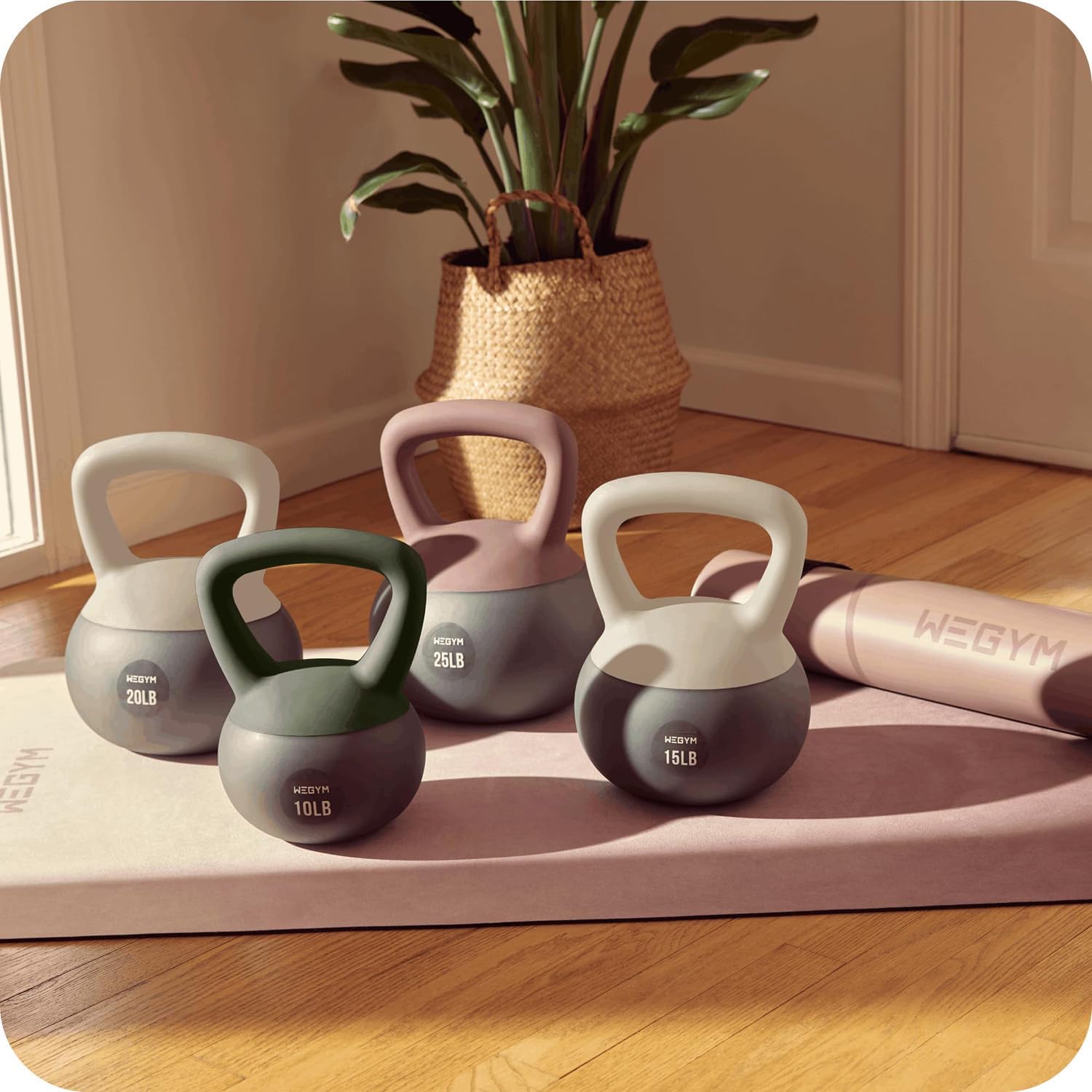 Soft Kettlebells and Kettlebell Sets for Home Strength Training
