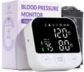 Blood Pressure Monitor Upper Arm Monitors Machine for Home Use Adjustable 8.7-16.5 inches Cuff Bp Machine with LED