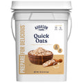 Quick Rolled Oats 4-Gallon Pail | Emergency Food Supply, Everyday Meals, 113 Servings
