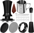 25 PCS Espresso Accessories Kit, Espresso Tamper Kit Coffee Tamper Set, 51mm Espresso Tamper with Spring Loaded