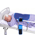 Patient Turning Transfer Belt with Hook & Loop Closure, Breathable Mesh Nursing Sling for Bedridden Elderly