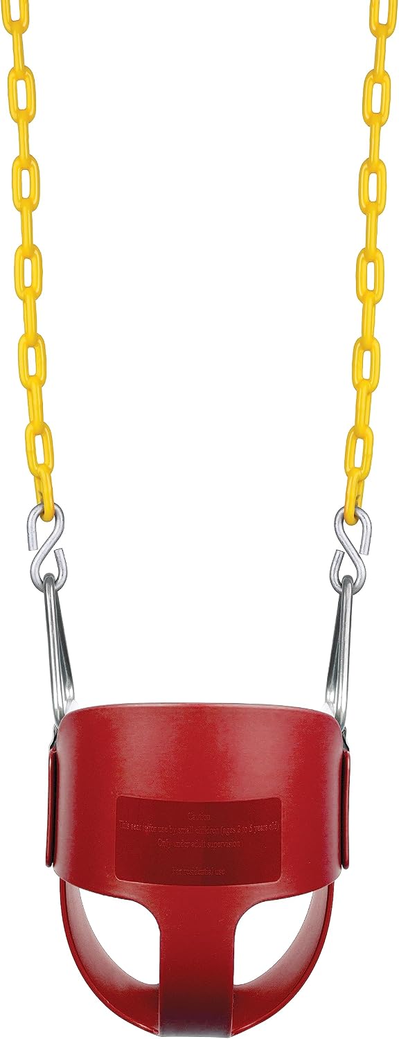 Toddler Swing Seat - Outdoor Baby Swing, Fully Assembled with Coated Chains and Rust-Proof Stainless Steel - Your