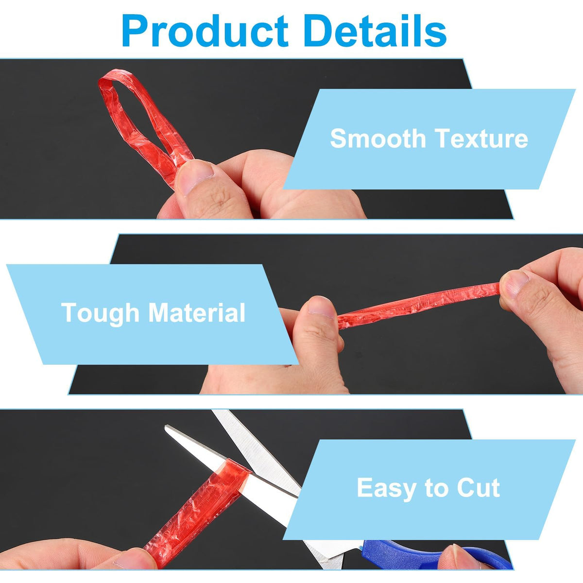 180m/590Ft Polyester Nylon Plastic Rope, Twine Household Bundles Ropes Roll for Gardening Packing Crafting DIY, Orange