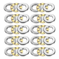 uxcell 10Pcs F6-11M Thrust Ball Bearings 6mm Bore 11mm OD 4.5mm Thick