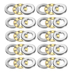 uxcell 10Pcs F6-11M Thrust Ball Bearings 6mm Bore 11mm OD 4.5mm Thick