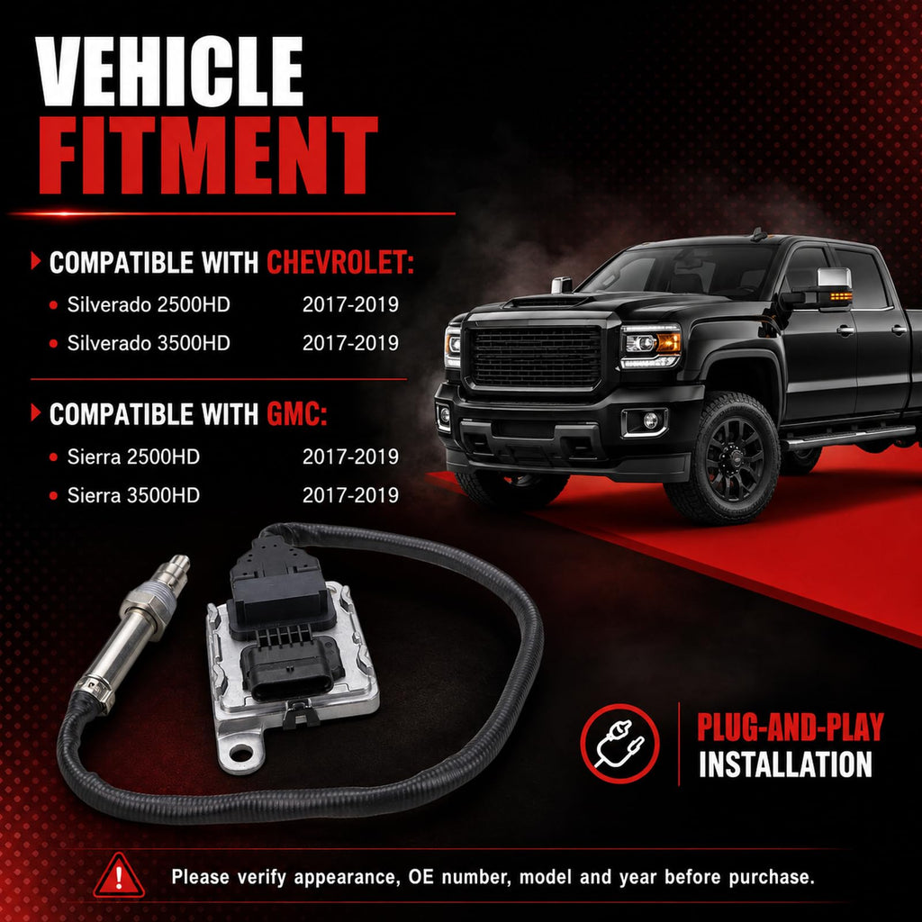 12718742 Nitrogen Oxides Sensor Fits for Chevy & GMC 2017 2018 2019