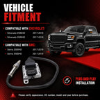 12718742 Nitrogen Oxides Sensor Fits for Chevy & GMC 2017 2018 2019