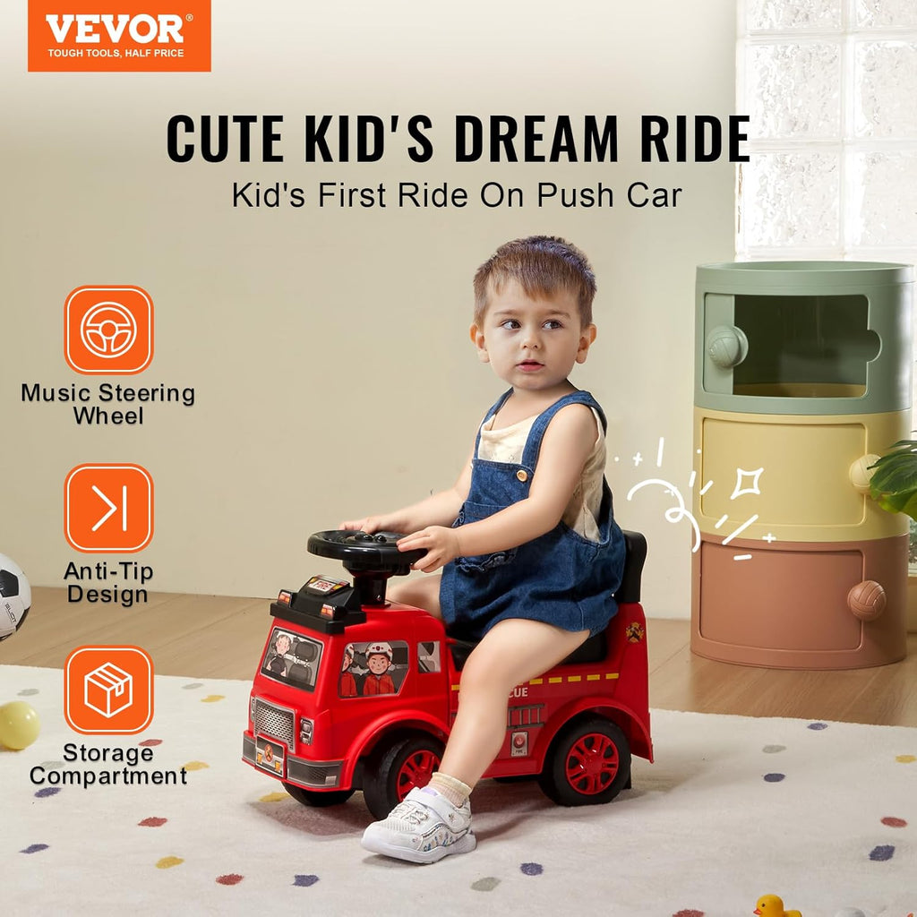 Ride On Push Car for Toddlers, Ages 19+ Months, Ride Racer, Sit to Stand Toddler Ride On Toy, Kids Ride On Car with