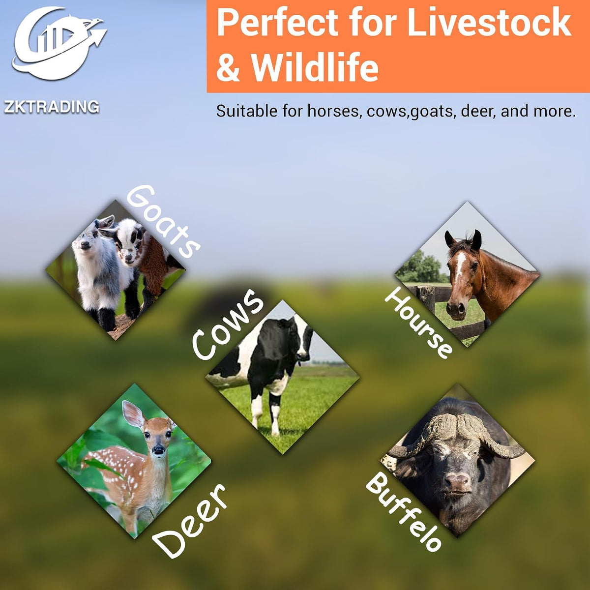 Pack of 4 Compressed 7-8 Lbs Himalayan Salt Licks for Horse Deer