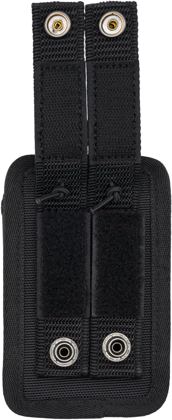 Universal Radio Pouch MOLLE Compact Tactical Radio Holster Holder for Duty Belt MOLLE Vest Walkie Talkies Case
