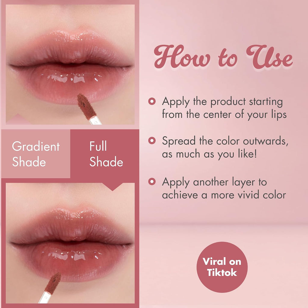 Juicy Lasting Tint | Glossy Lip Tint | Plum Coke V1 | 0.19oz