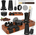 8 Pcs Espresso Accessories Kit, 51mm Espresso Tamper Kit Espresso Tools Barista Kit & Espresso Tamping Station, with