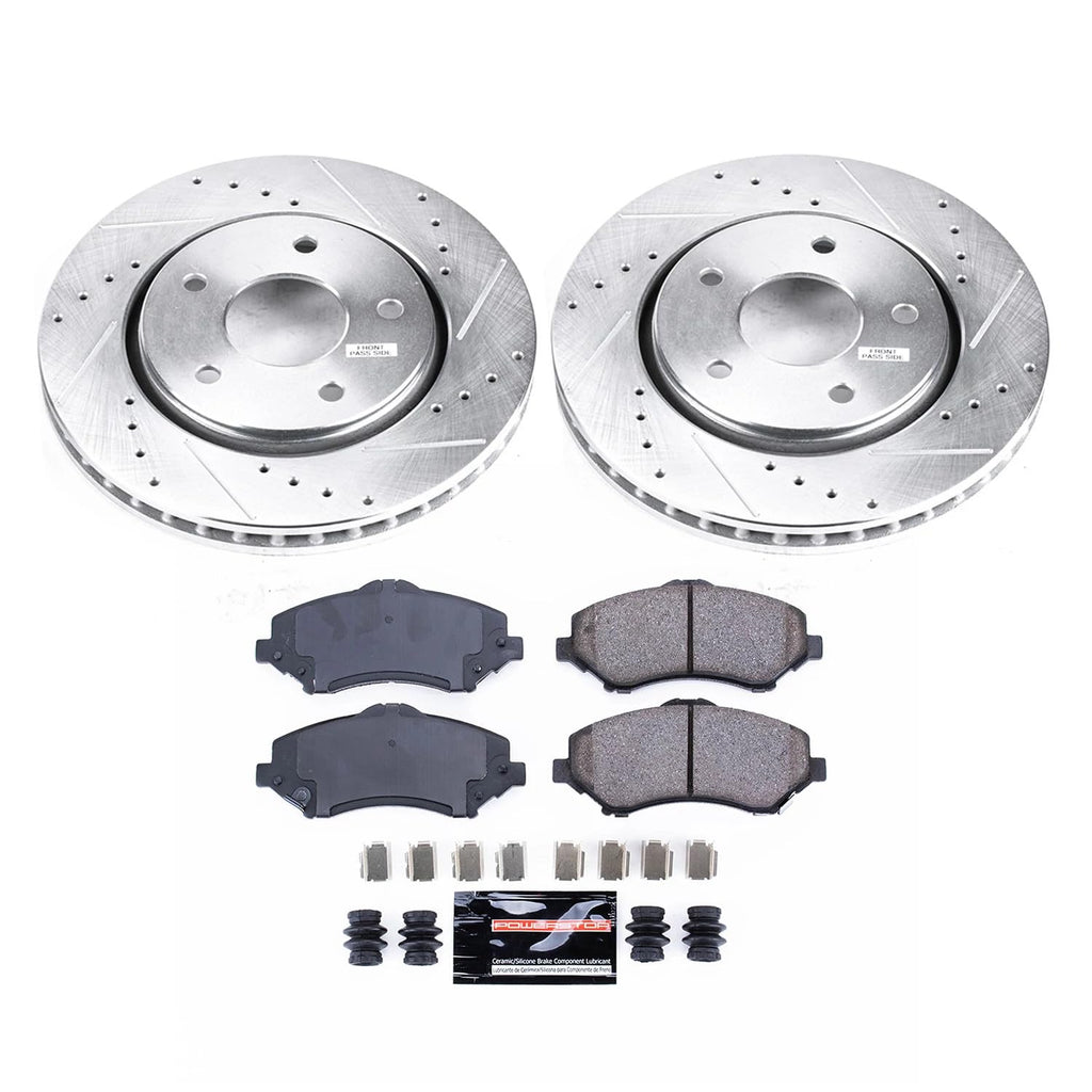 PowerStop Z23 Performance Brake Pad & Rotor Kit Front K3118