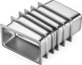 6 Pack Hotel Pans 1/3 Size 6" Deep Stainless Steel Steam Table Pan