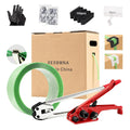 Banding Strapping Kit with 5/8" x1100 ft Polyester Band PET Strapping Roll
