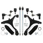 Jecoupoon 12Pc Front Lower Control Arm Compatible with CR-V 02-06 4WD/2WD