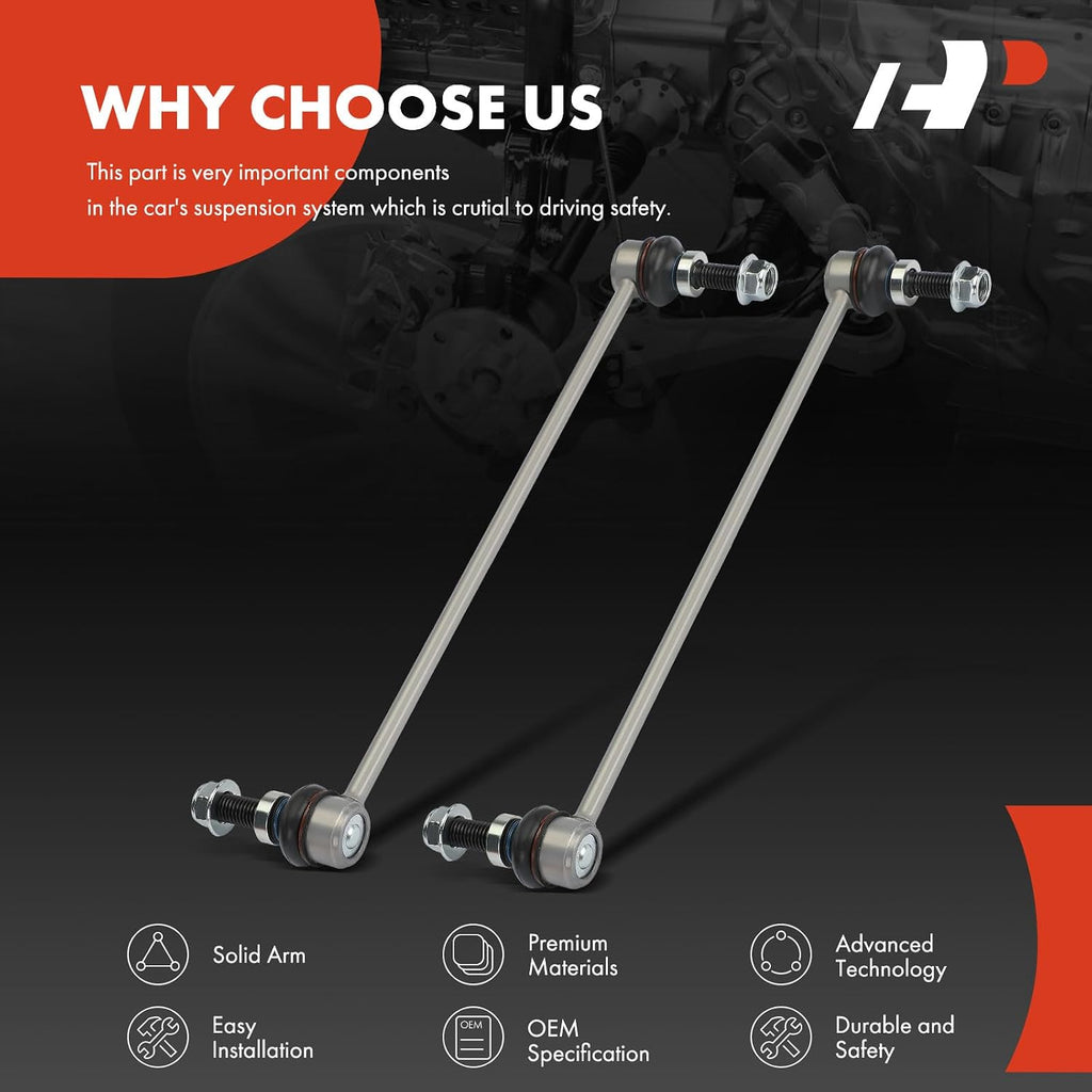 A-Premium Front Sway Bar Link Stabilizer Bar Link, Compatible with Chrysler