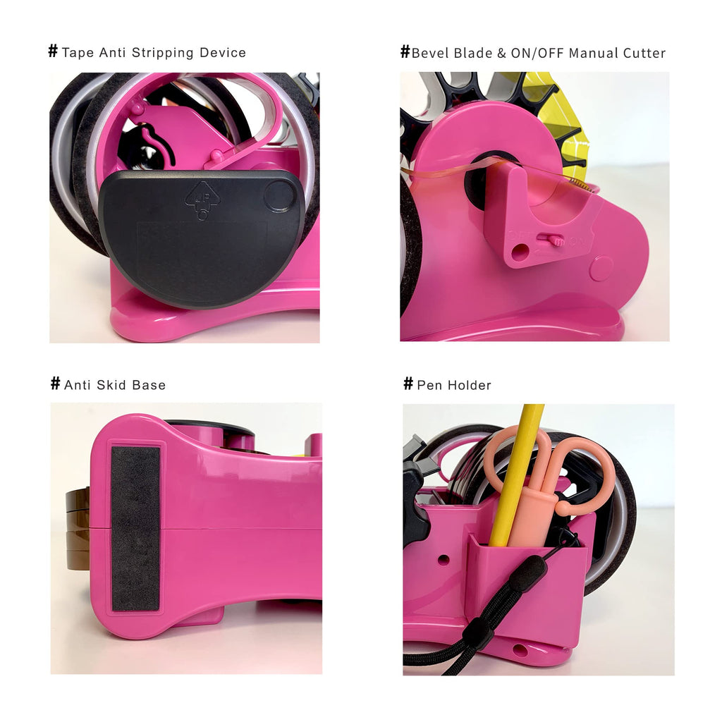 Sublimation Tape Dispenser Pink, Heat Transfer 1.4''