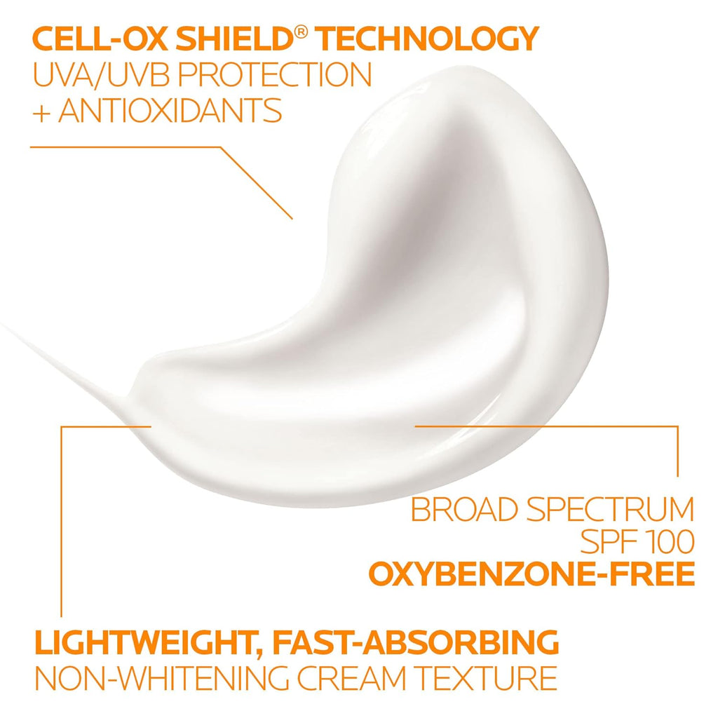 La Roche-Posay Anthelios Melt-In Milk Sunscreen SPF 100, Sunscreen For Body & Face, Broad Spectrum SPF +