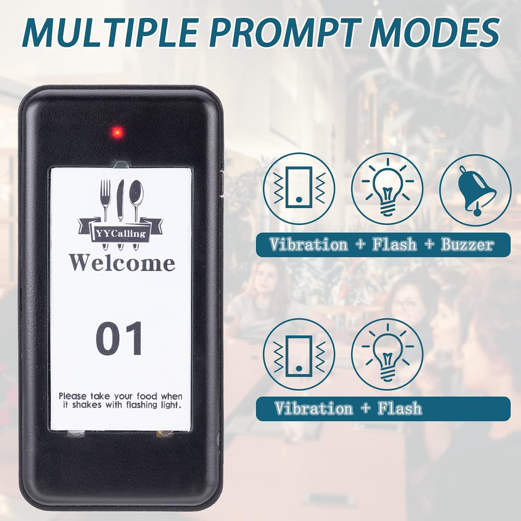 Restaurant Pager,Pagers for Restaurants 10 Guest Pagers
