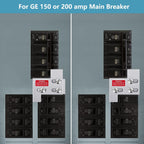 Generator Interlock Kit Compatible with General Electric GE 150 or 200 Amp