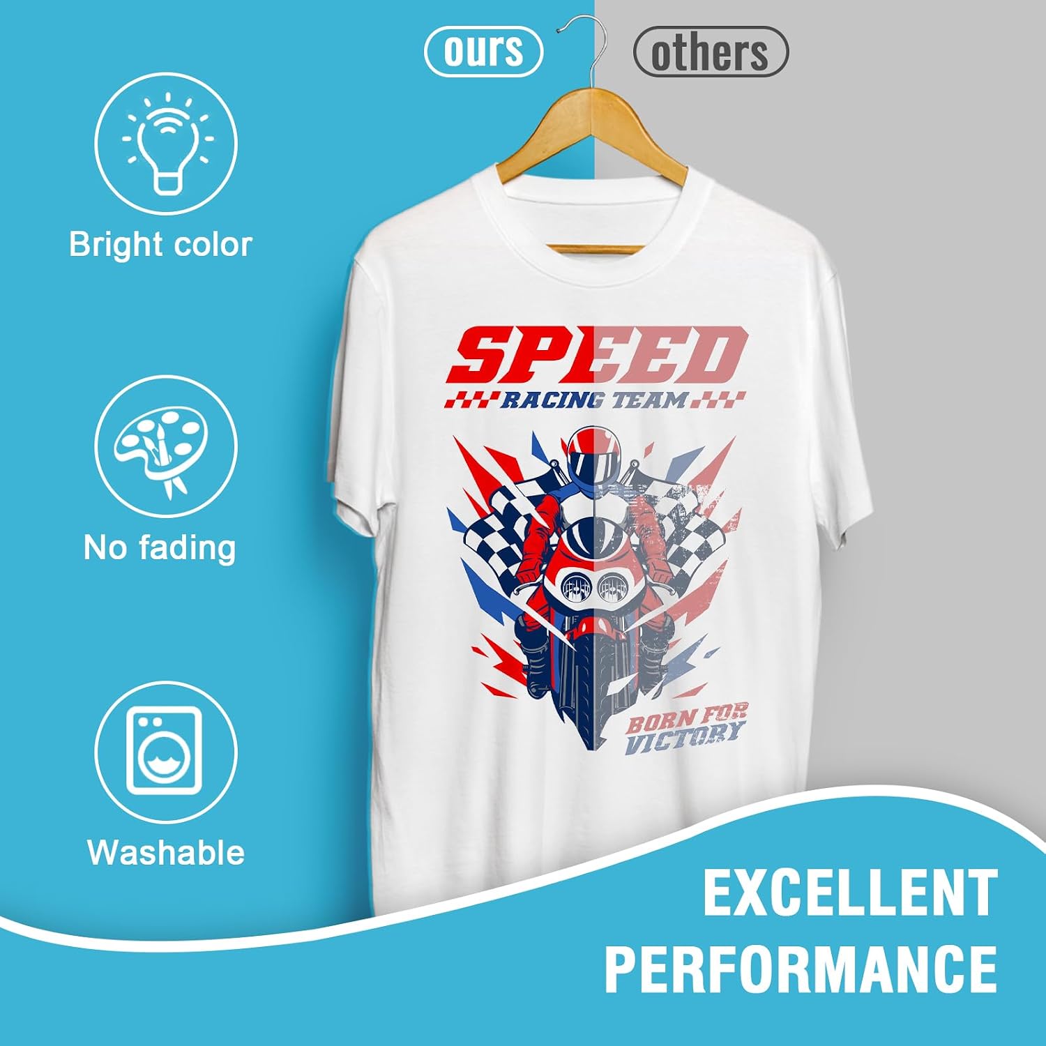 Sublimation Paper 8.5x11 Inch 125gsm 400 Sheets | Heat Transfer Paper for Inkjet Printers - Ideal for Various