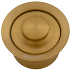 Ruvati Garbage Disposal Flange Stopper, Brushed Gold - RVA1006GG