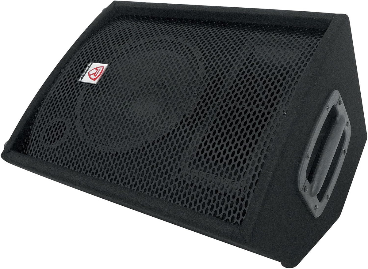 Pro Audio Bundle: RPG2X10 800w Passive DJ PA Speakers, (2) Stands, (2) Mics, 1800-Watt Powered 4-Channel