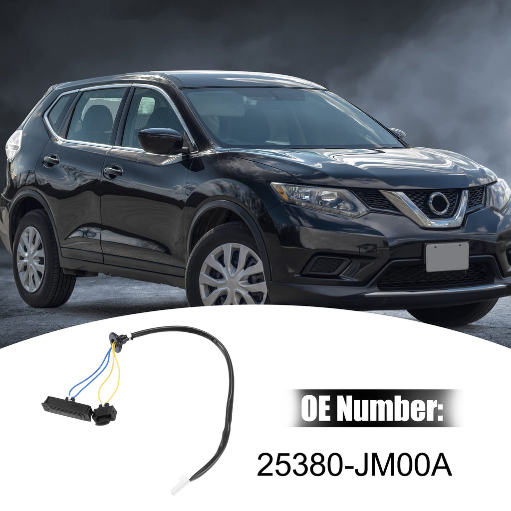 X AUTOHAUX 25380-JM00A Rear Liftgate Release Switch for Nissan Rogue 2010
