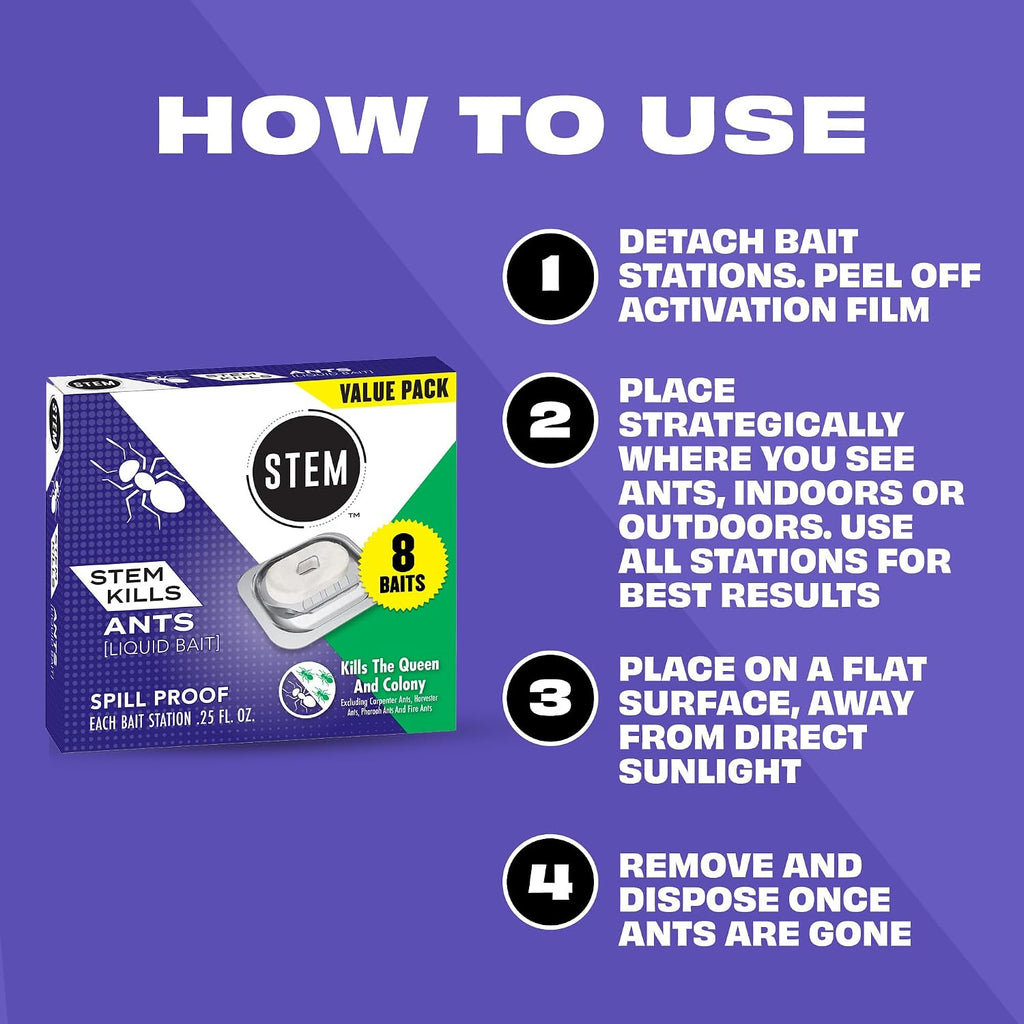 Liquid Ant Baits, Kills The Queen and Colony