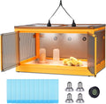 Chicken Brooder Box for Chicks Starter Kit, Larger Chicken Brooder Heater Warms up to 30 Chicks, Poultry Breeding Box