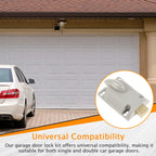 A Set Garage Door Locks Set with Keys Twist Deadbolt Locks