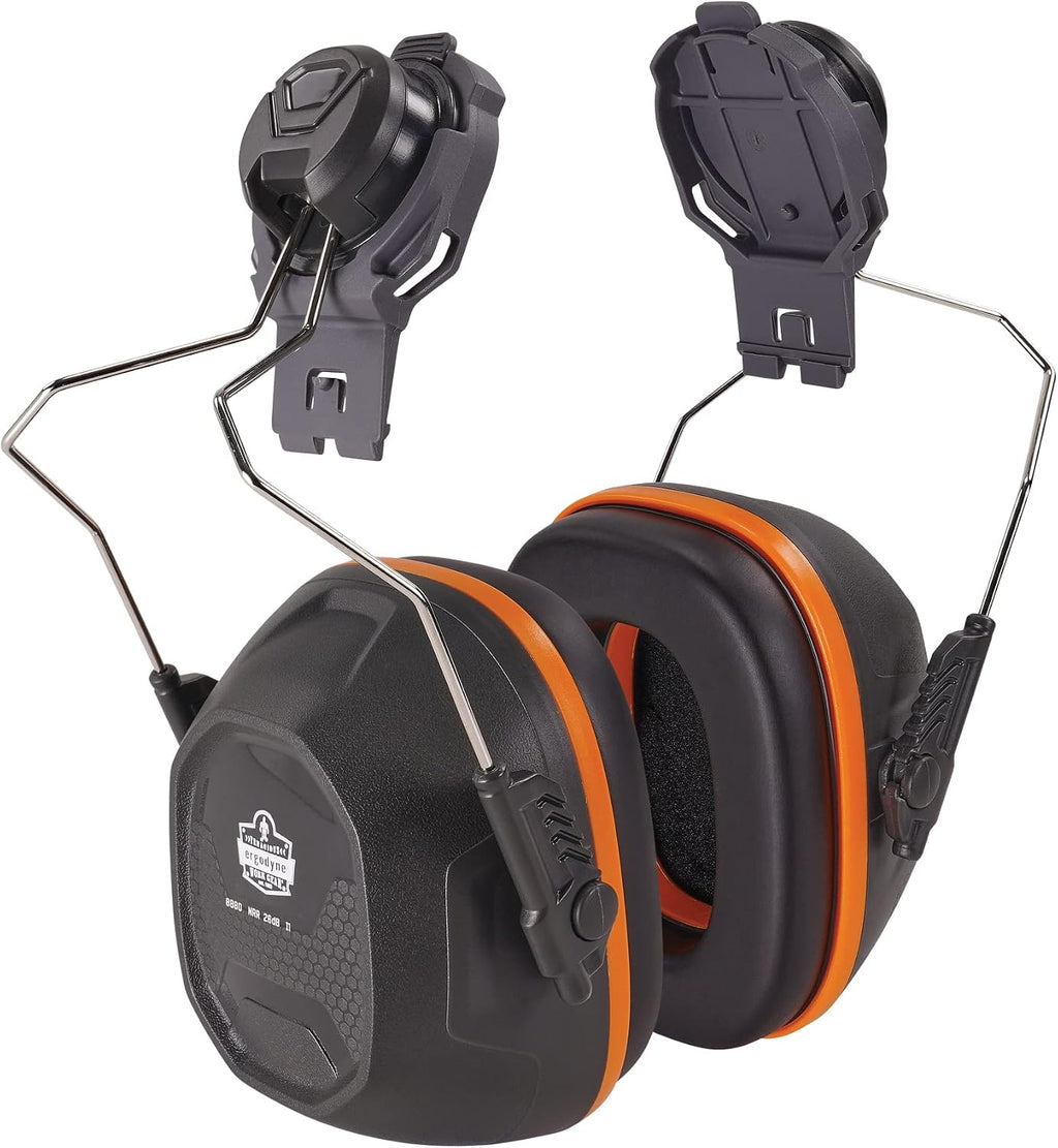 Skullerz 8880 Hard Hat Mounted Earmuffs, NRR26dB