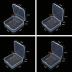 Small Bead Organizers, 78 Pieces Mixed Sizes Plastic Storage