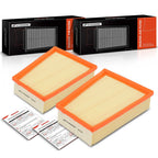 A-Premium 2-PC Engine Air Filter Compatible with Nissan Model