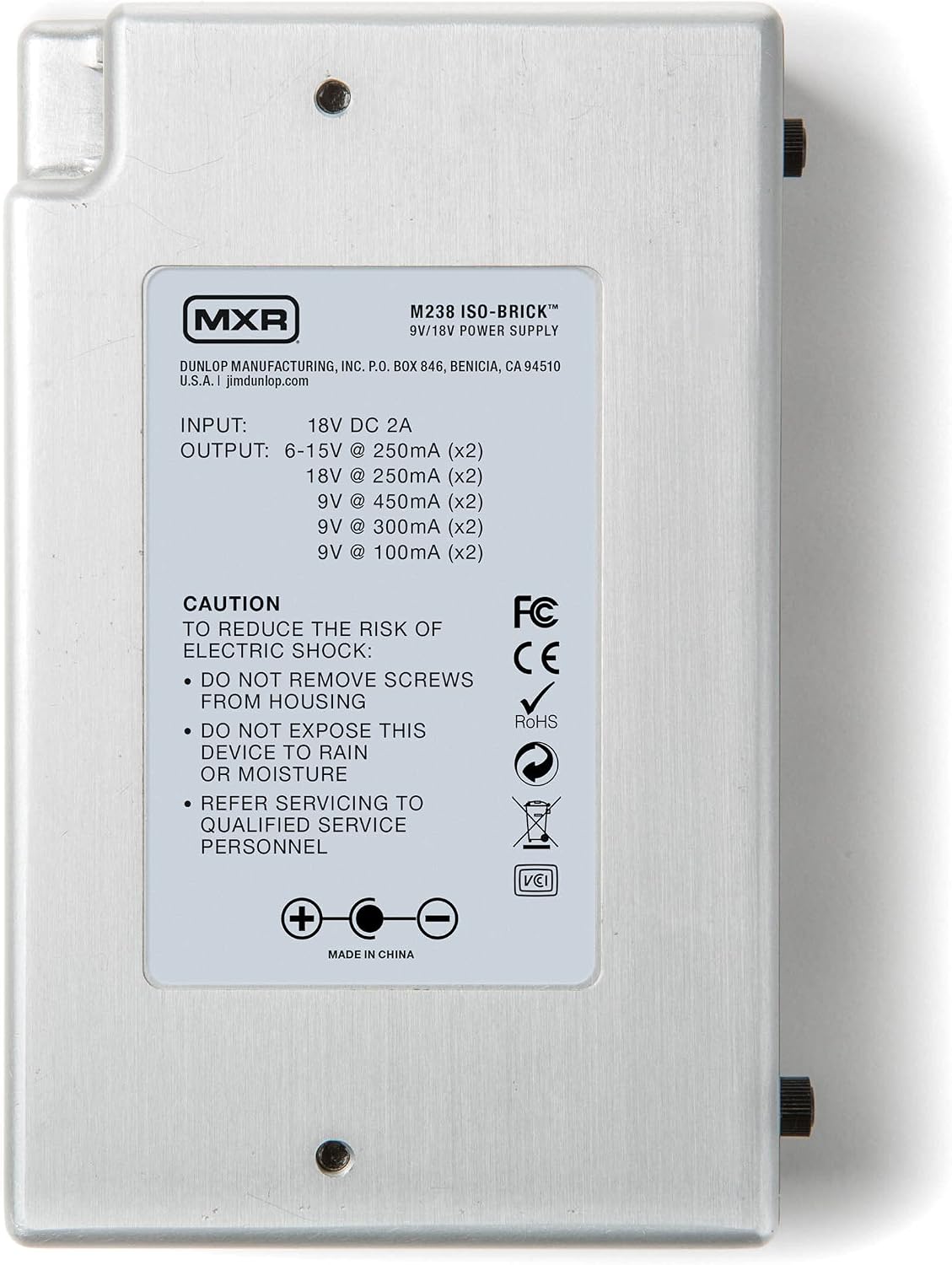 MXR Iso-Brick Power Supply