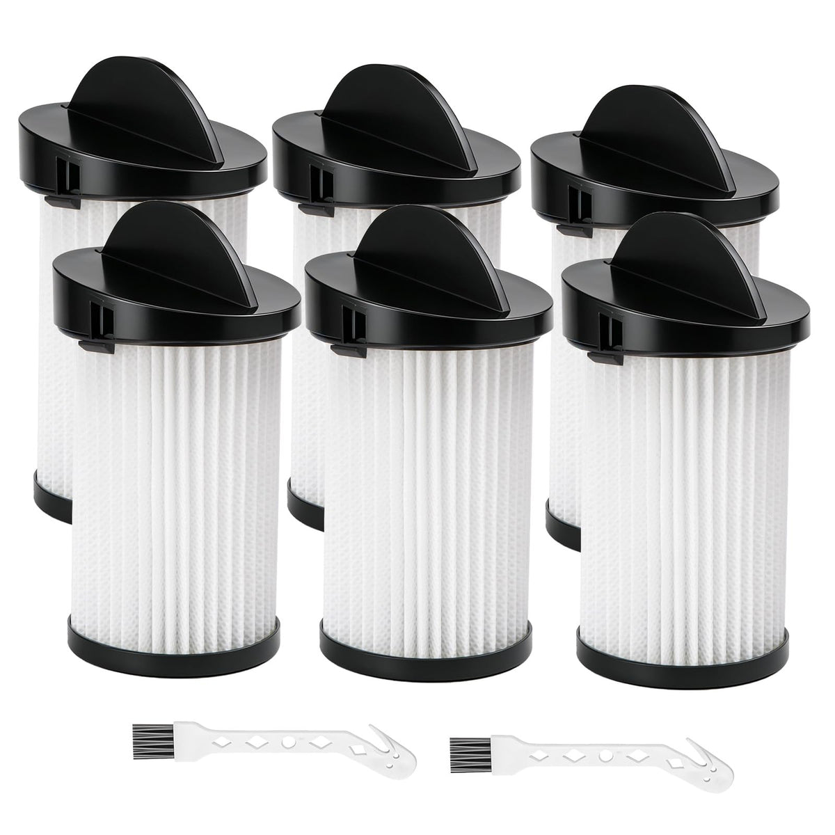 6 Pack Pre-Motor Filters Compatible with EyeVac and NeoVac Series
