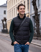 Men's Heated Vest with 10000mAh Battery Rechargeable Lightweight Warm Coat