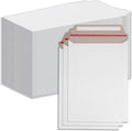 Durable Self-Seal Rigid Mailers 9 x 12 inch (100 Pack) – White, Lightweight, Tear-Resistant for Photos, Documents &