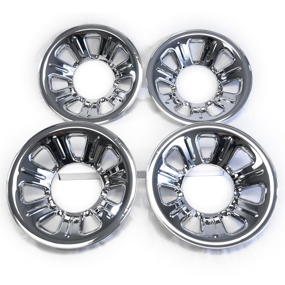 15' Chrome Wheel Skins (Complete Set of 4) for Ford Ranger 2000-2011