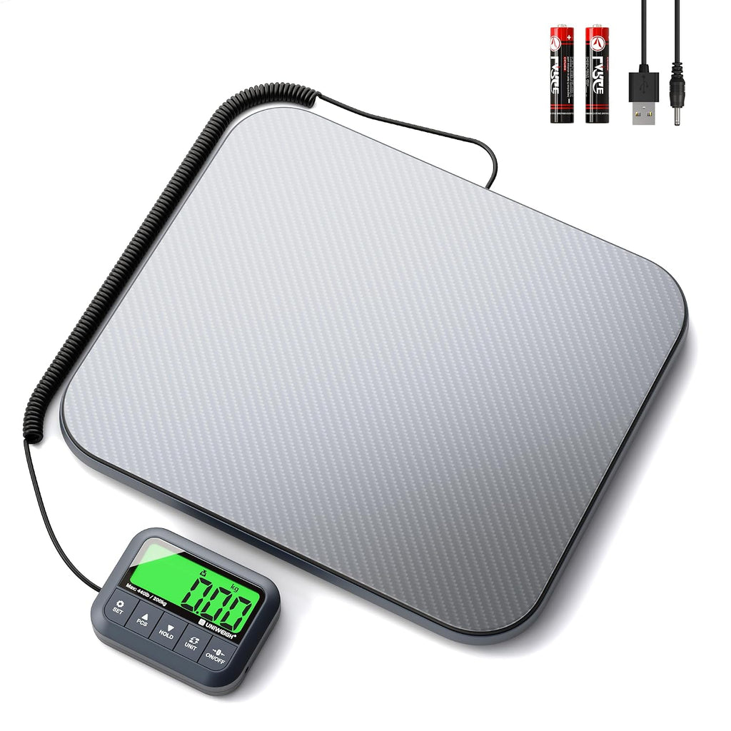 Digital Postal Scale 440lb/0.35oz Accuracy for Shipping Packages | Hold/Tare/Count,Commercial Package Scale for Small