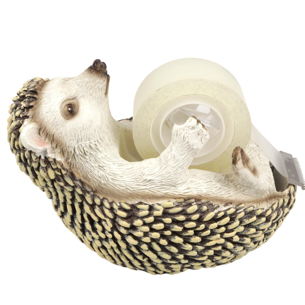 Hedgehog Tape Dispenser, Office Desk Accessory, 5"x3"x3.75"