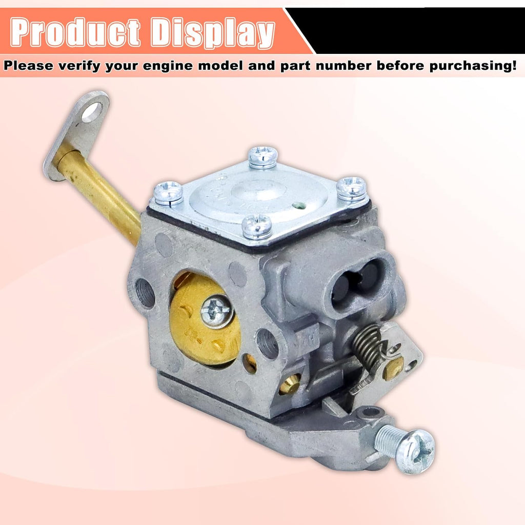 1950 2050 2150 Carburetor Kit Fit for Poulan Chainsaw Parts 1900 2055 2175 2350 2450 2550 262 Wild Thing Chainsaw Replaces 545081885 530069703 530071621