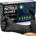 Nitrile Gloves Disposable Latex Free 4 Mil, Black
