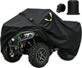 ATV Cover Waterproof Outdoor,Durable 420D Oxford Cloth,Buckle Straps | 4 Wheeler Covers,Four Wheeler Quad Storage