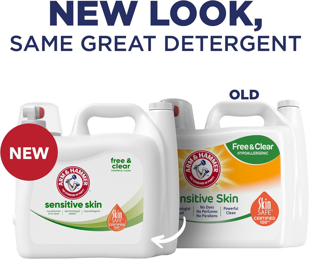 Sensitive Skin Free & Clear Liquid Laundry Detergent