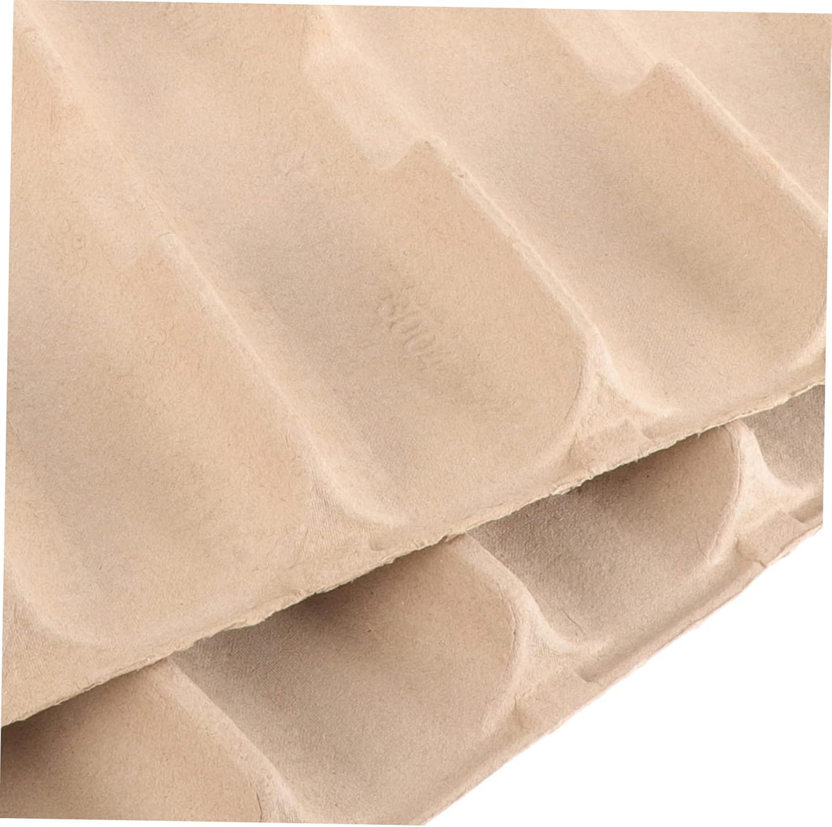Xmas 6pcs Paper Pulp Wine Bottle Shipping Tray Holder