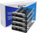 Pack-4, Hard Drive Tray Caddy for Dell Poweredge 11/12/13 Generation Models