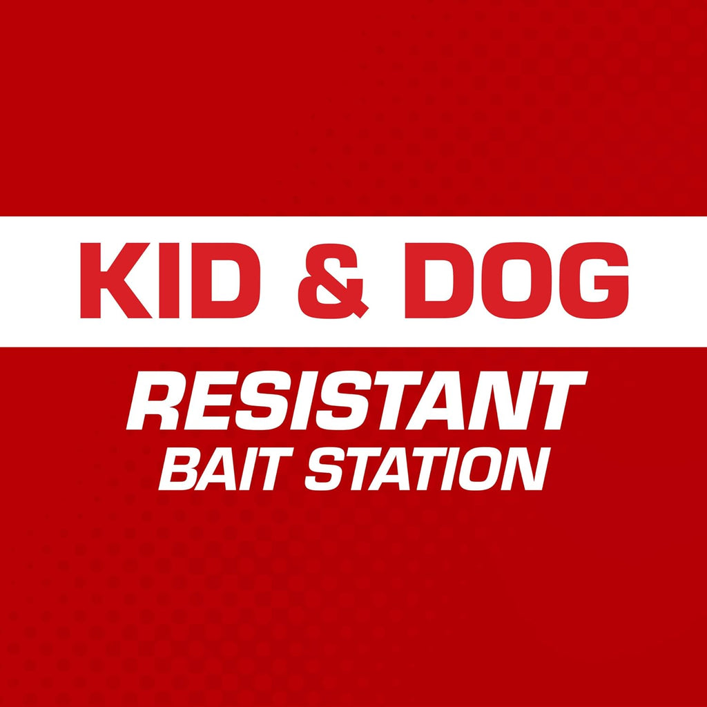 Rat & Mouse Killer Refillable Rockscape Bait Station | 1 Refillable Station and 15 Block Baits, Discreetly Place