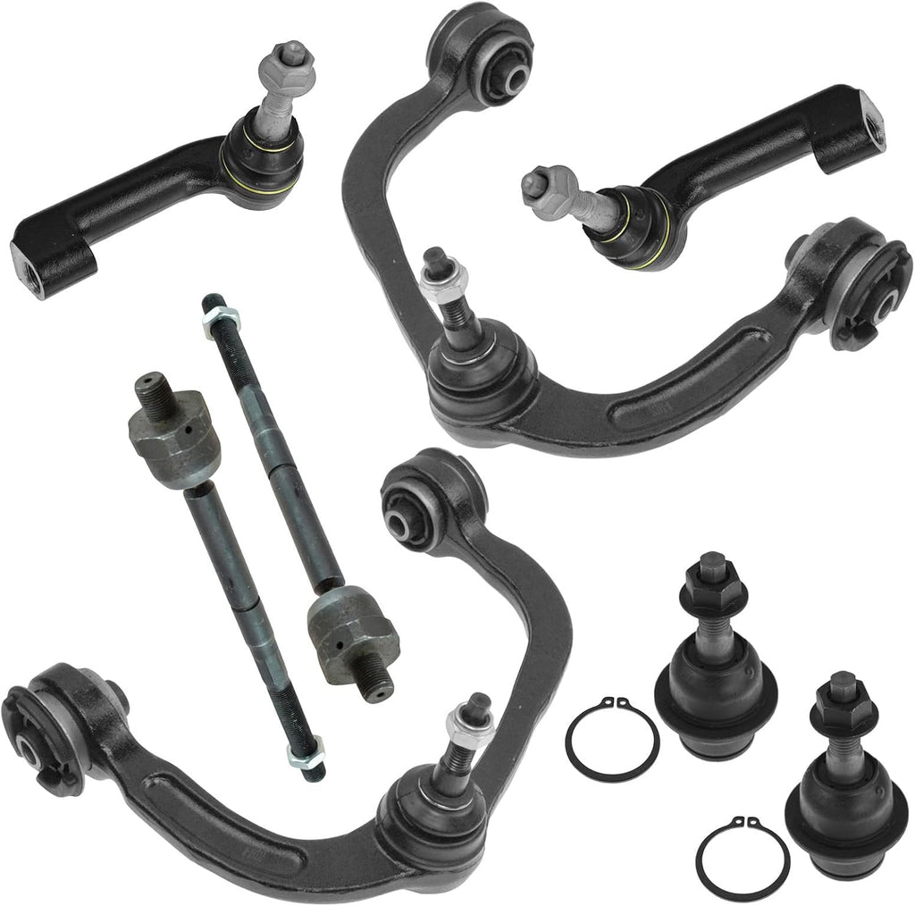 TRQ Front Steering & Suspension Kit Ball Joint Control Arm with Ball Joint